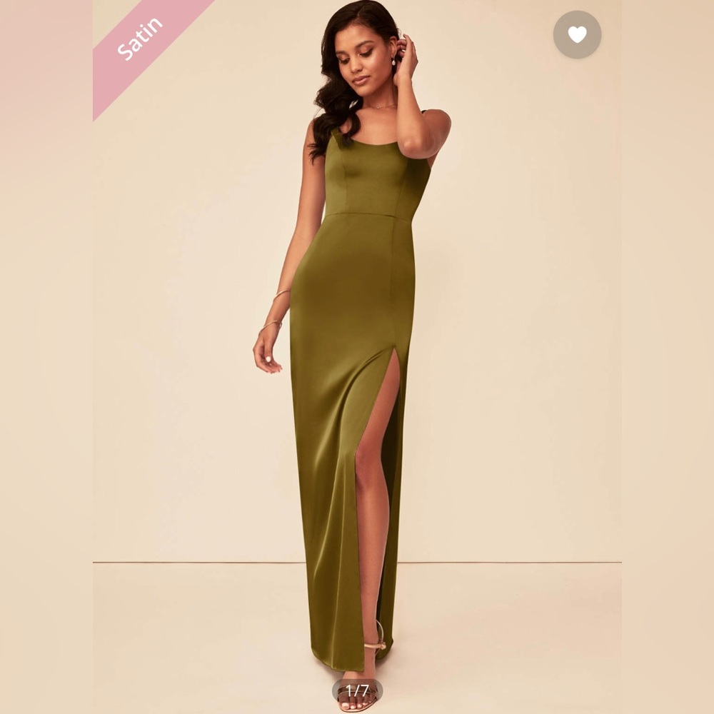 Azazie Green Bridesmaid Dress